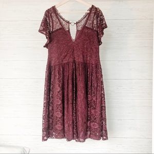 Torrid Burgundy Dress